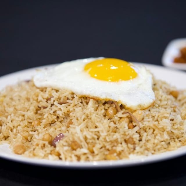 71. Pea Fried Rice.