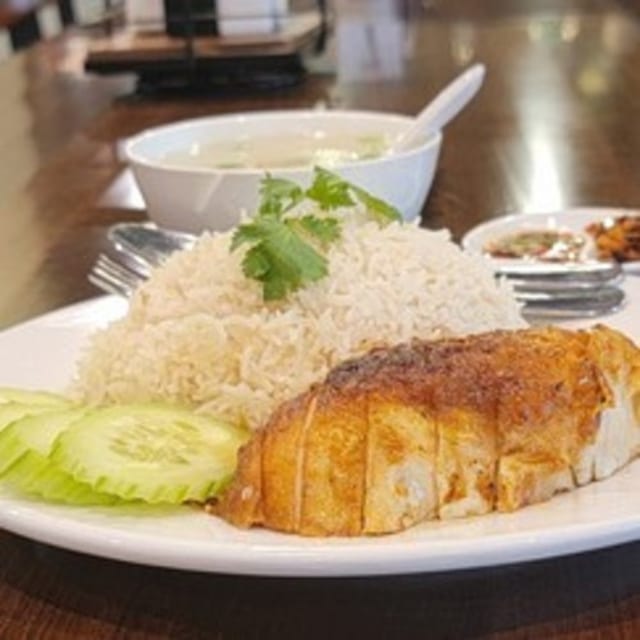 46. Chicken Rice.