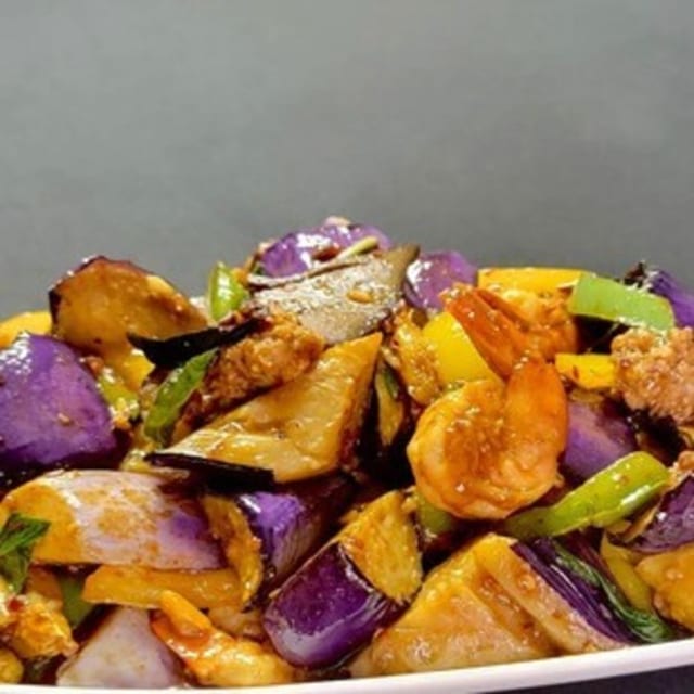 52. Eggplant Stir Fry.